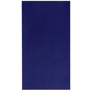 Paper Linen Navy Blue Guest Towels Solid Airlaid - 12 In