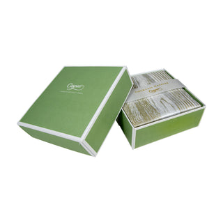 Faux Bois Birch-Paper Linen Napkin Box Cocktail-Airlaid