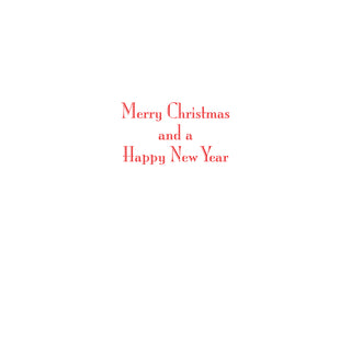 Nutcracker Vignette Classic Christmas Cards - Includes 5 Cards & Envelopes