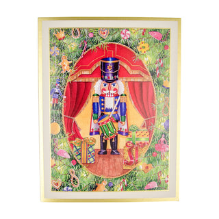 Nutcracker Vignette Blank Classic Christmas Cards - Includes 5 Cards & Envelopes B98