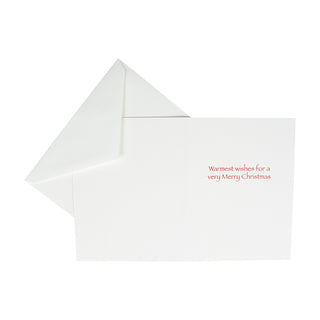 Pets With Model Train Classic Christmas Cards - Includes 5 Cards & Envelopes