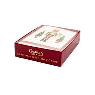 Lollipop Nutcracker Petite Boxed Christmas Cards - includes 15 cards & envelopes