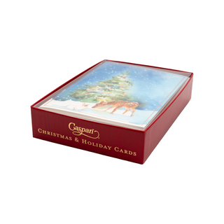 Christmas Fauna Small Boxed Christmas Cards - includes 15 cards & envelopes