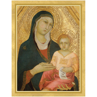Virgin And Child Blank Classic Christmas Cards - includes 5 cards & envelopes