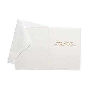 Wintry Window View Classic Boxed Christmas Cards - includes 15 cards & envelopes