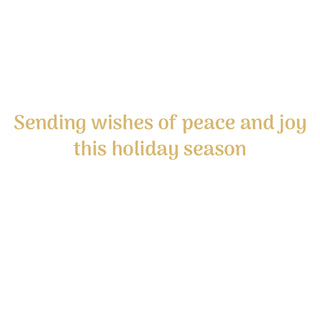 Modern Peace Dove Petite Christmas Cards - includes 5 cards & envelopes