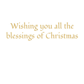 Manger Scene Petite Boxed Christmas Cards - includes 15 cards & envelopes
