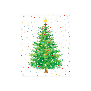Dotted Tree Petite Boxed Christmas Cards - includes 15 cards & envelopes