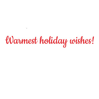 Reindeer In Scarf Petite Christmas Cards - includes 5 cards & envelopes