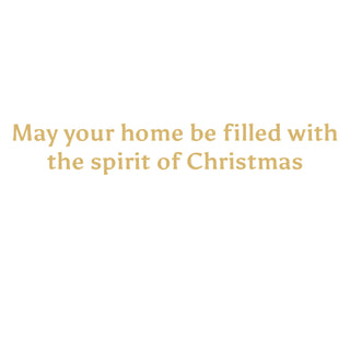 Golden Christmas Tree Classic Christmas Cards - includes 5 cards & envelopes