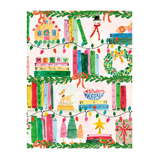 Christmas Shelfie Classic Christmas Cards - includes 5 cards & envelopes