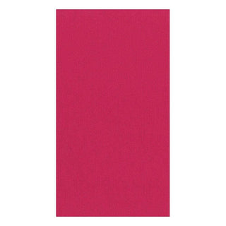 Paper Linen Fuchsia Guest Towels Solid Airlaid - 12 In