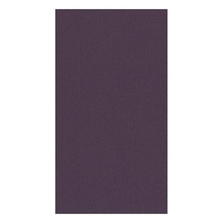 Paper Linen Aubergine Guest Towels Solid Airlaid - 12 In