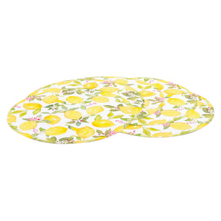 Limoncello Paper Placemats Round 12-In