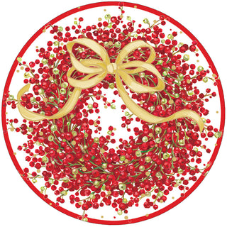 Pepperberry Paper Placemats Round 12-In