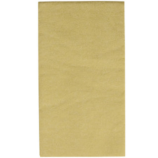 Paper Linen Gold Guest Towels Solid Airlaid - 12 In