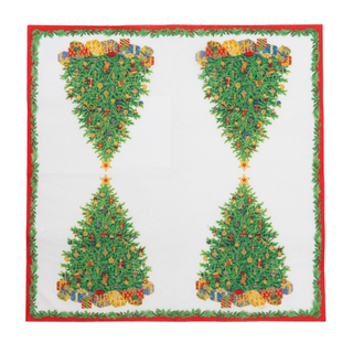 Christmas Tree Luncheon Napkins - includes 20 Luncheon Napkins