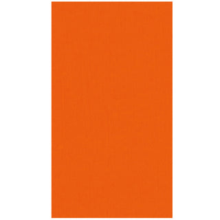 Tangerine-Paper Linen Guest Towels Solid Airlaid - 12 In
