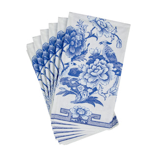 Blue And White Guest Towel