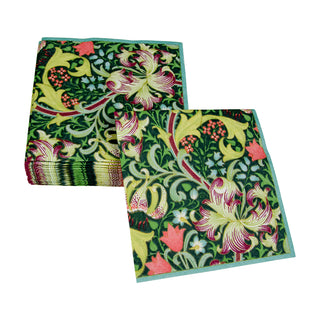 Golden Lily Forest Napkin Cocktail