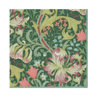 Golden Lily Forest Napkin Luncheon