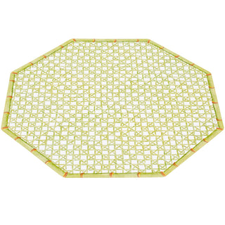 Trellis Paper Placemats Octagon 12-In