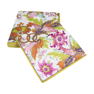 Tobacco Leaf Ivory Napkin Luncheon