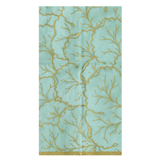 Gilded Majolica Saltwater Guest Towels - includes 15 Guest Towels
