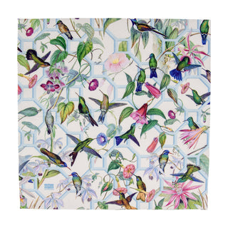 Hummingbird Trellis Napkin Cocktail