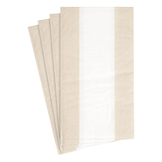 Bandol Stripe Natural Guest Towel