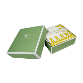Dessin Passementerie Dijon-Ppr Lin Napkin Box Cocktail-Airlaid