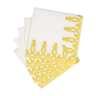 Dessin Passementerie Dijon-Ppr Lin Napkin Airlaid Cocktail-15 In