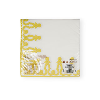 Dessin Passementerie Dijon-Ppr Lin Napkin Airlaid Dinner-12 In