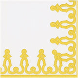 Dessin Passementerie Dijon Paper Linen Dinner Napkins - 12 Per Package