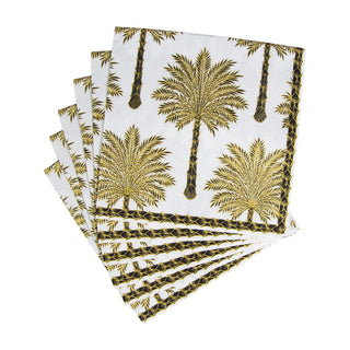 Grand Palms Black Napkin Luncheon