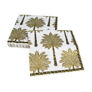 Grand Palms Black Napkin Luncheon