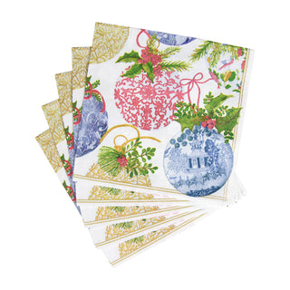 Porcelain Ornaments Napkin Luncheon