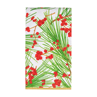 Berries And Pine Guest Towel