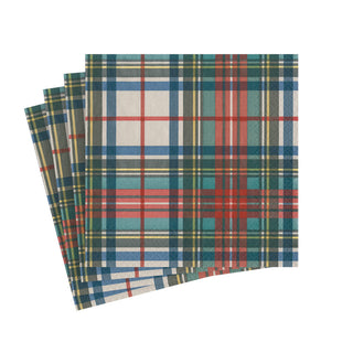Dress Stewart Tartan Napkin Cocktail