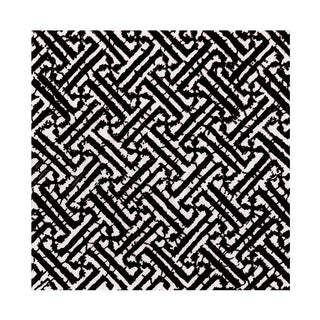 Fretwork Black Napkin Luncheon