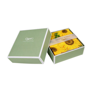 Sunflowers  Napkin Box Cocktail - 40 per box