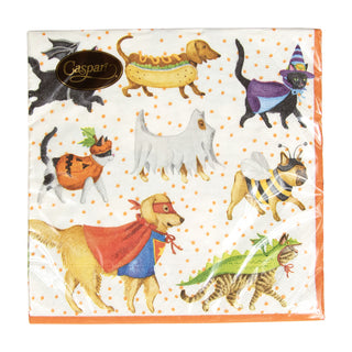 Pets In Costume Napkin Luncheon