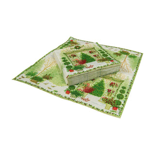 Winter Conservatory Napkin Cocktail