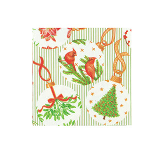 Botanical Ornaments Napkin Cocktail