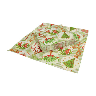 Botanical Ornaments Napkin Cocktail