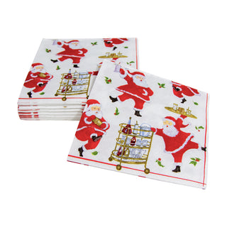 Cocktails With Santas Napkin Cocktail