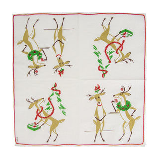 Mistletoe Meets Toddy Napkin Cocktail