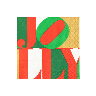 Holly Jolly Napkin Cocktail