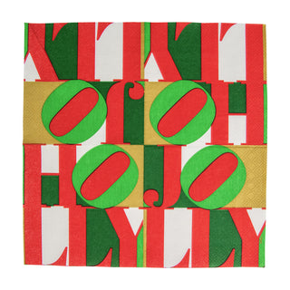 Holly Jolly Napkin Cocktail