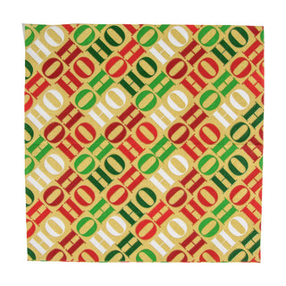 Ho Ho Ho Gold Napkin Cocktail